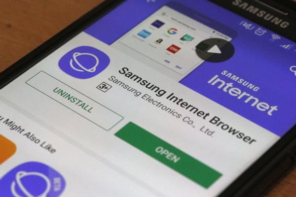 Migliori browser web per Android: Samsung Internet Browser