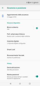 wiko view 2 - software impostazioni