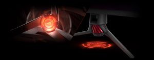 Asus ROG Strix XG32VQ led staffa