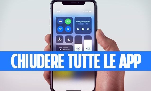 Come chiudere definitivamente le app su iPhone con il tasto home rotto