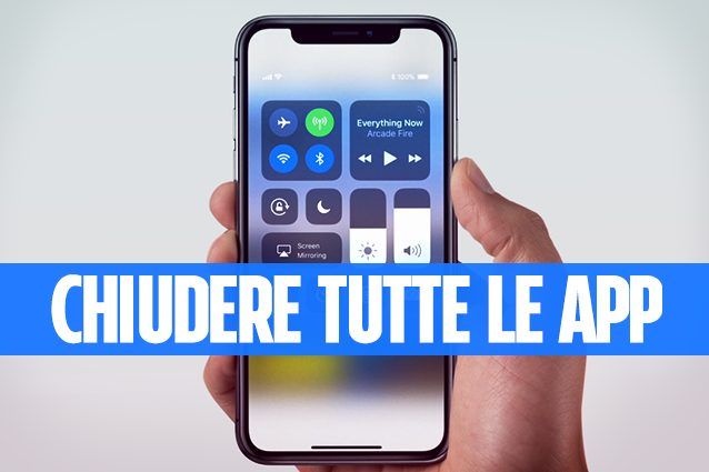 Come chiudere definitivamente le app su iPhone con il tasto home rotto