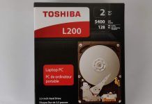 Toshiba L200 - confezione