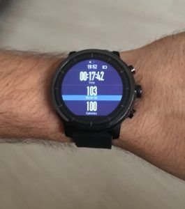 Amazfit Stratos - allenamento 1