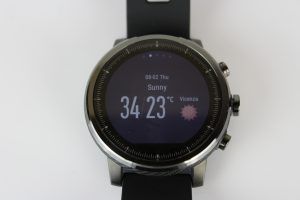 Amazfit Stratos - meteo