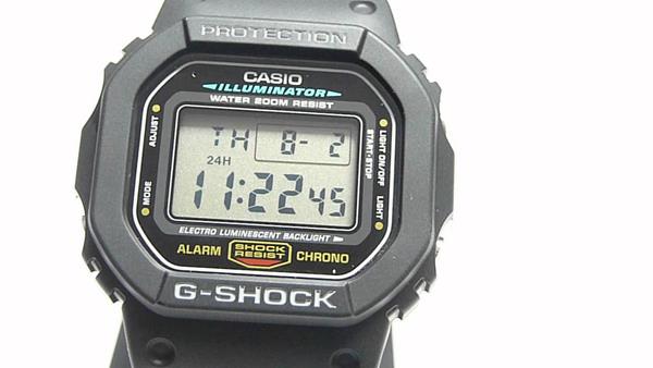 Migliori orologi stile retrò: Casio G-Shock DW5600E-1V