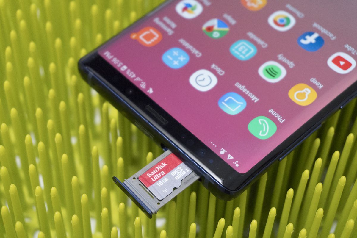 Migliori schede Micro SD per Samsung Galaxy Note 9