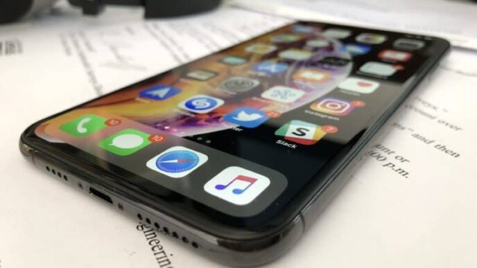 Come spegnere iPhone XS Max