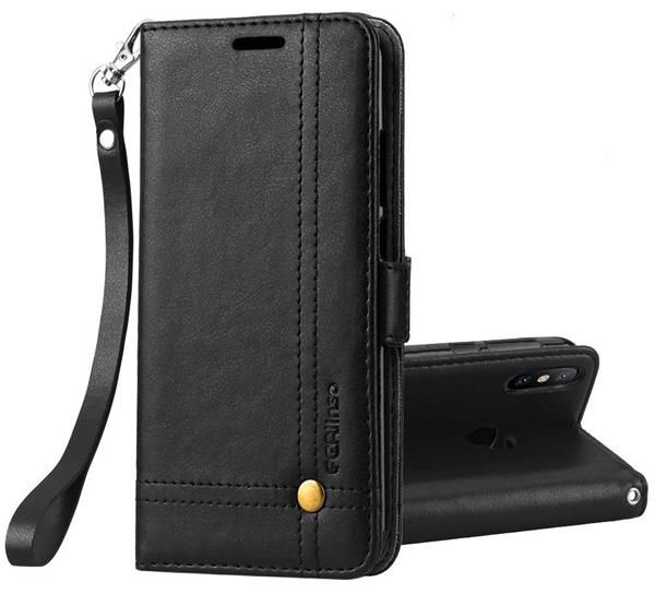 Miigliori cover Xiaomi Redmi S2: Custodia Ferilinso in pelle e chiusura magnetica