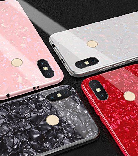 Miigliori cover Xiaomi Redmi S2: Custodia SaKuLa in glitter riflettente