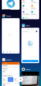 Recensione Xiaomi Mi 8 miui 10 multitasking