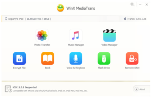 WinX MediaTrans alternativa ad itunes per iphone