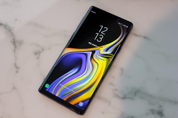 Gli screenshot su Note 9