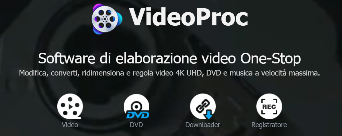 videoproc - software video editing
