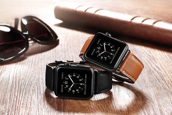 Migliori cinturini Apple Watch 4: Cinturino iBazal in cuoio