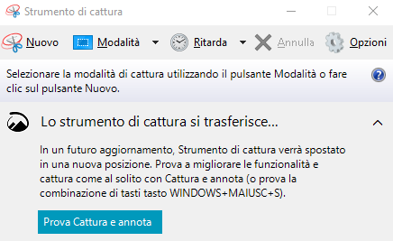 strumento di cattura