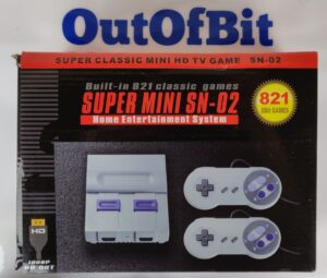 Recensione NES Mini cinese SN-02 - confezione