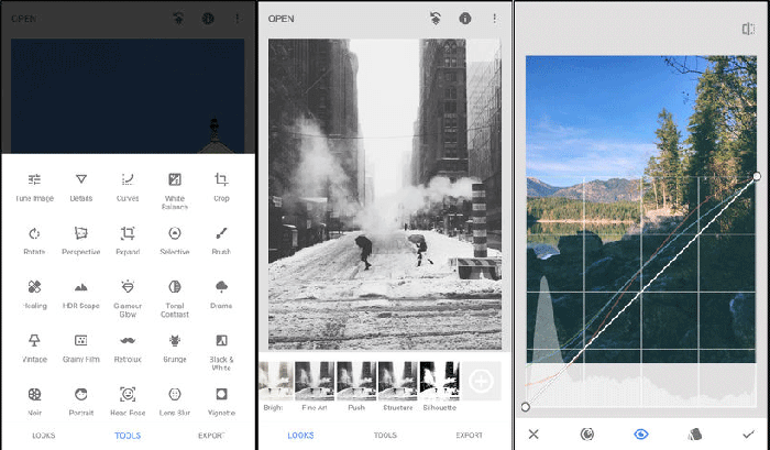 4 migliori app di editing fotografico 