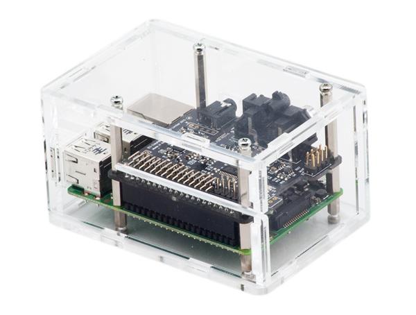 Migliori case per Raspberry Pi: Custodia trasparente ModMyPi Migliori case per Raspberry Pi: Custodia trasparente ModMyPi