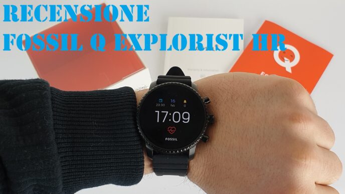 Fossil Q Explorist HR copertina