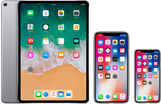 Due iPhone e un iPad