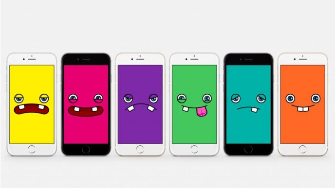 Smartphone e le espressioni