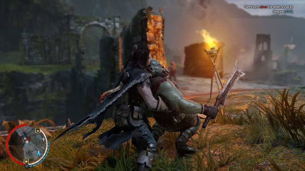 Una scena tratta da Middle-earth: Shadow of Mordor