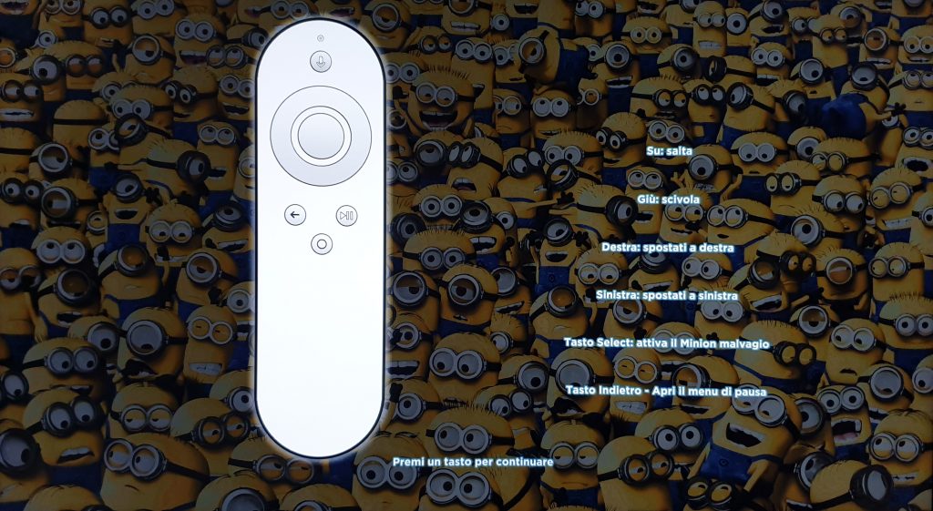 xiaomi mi box s gaming con telecomando