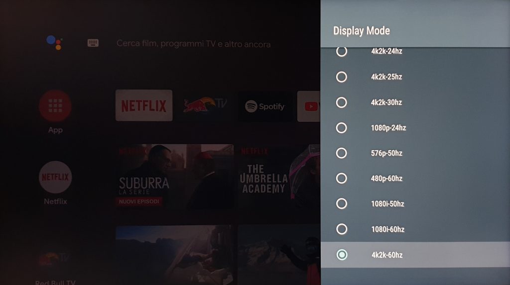 xiaomi mi box s risoluzione schermo