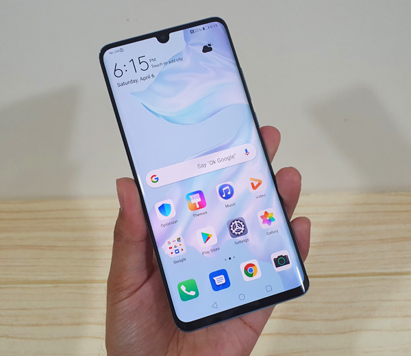 Recensione Huawei P30 Pro: Display