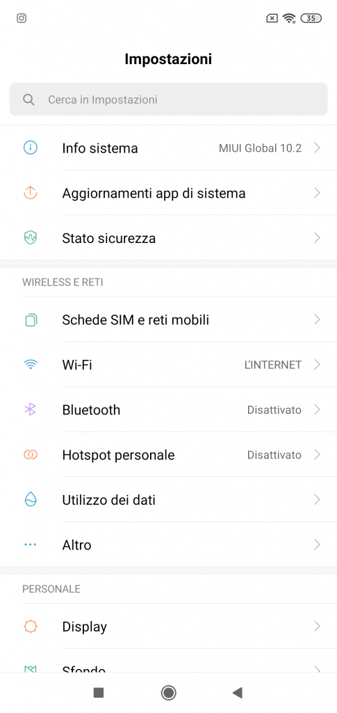 Xiaomi Mi8 Lite Global - screenshot miui 10 android 9 -3