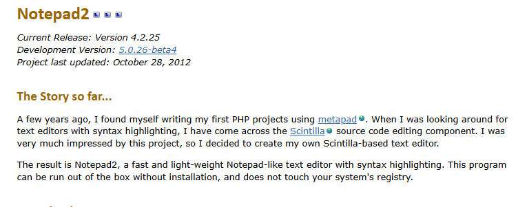 Notepad2
