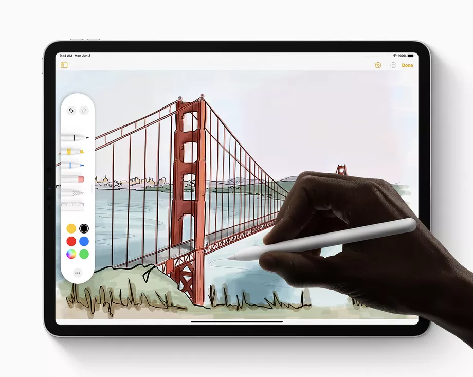 iPadOS apple pencil