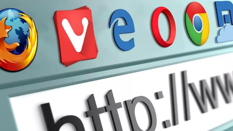 I loghi di alcuni dei principali browser disponibili gratuitamente