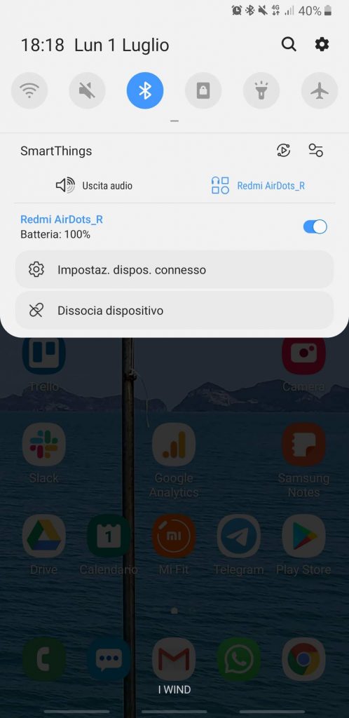 redmi airdots connesse ad android