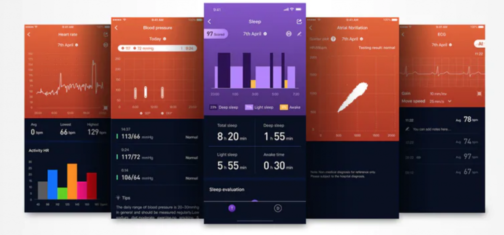 zeroner app Alfawise I7E