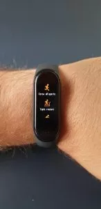 Mi Band 4 allenamenti dal polso