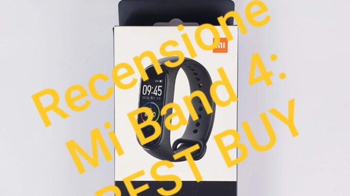 recensione mi band 4 BEST BUY