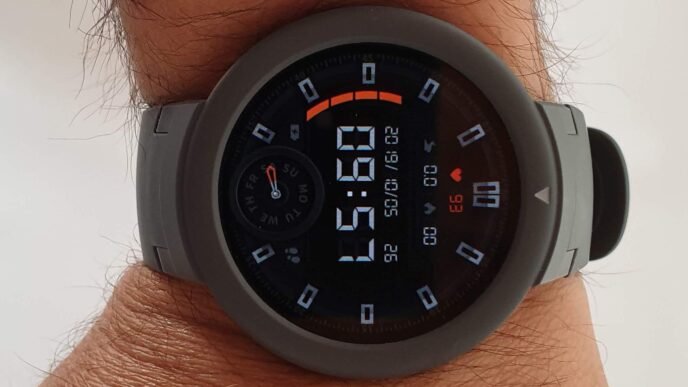 amazfit verge lite - display