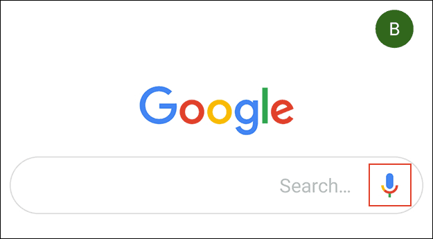La pagina di Google