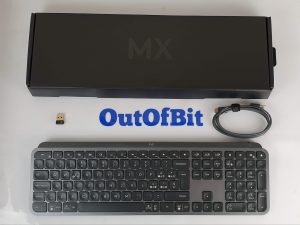 tastiera Logitech MX Keys confenzione e contenuto