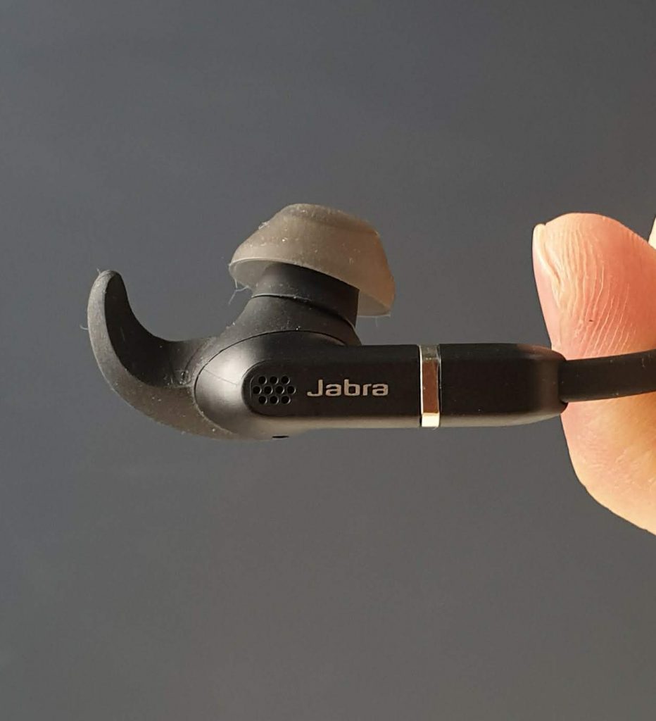 Recensione Jabra Evolve 65e - dettaglio cuffia