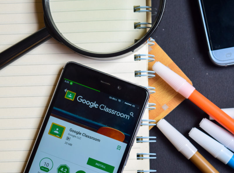 google classroom app coronavirus