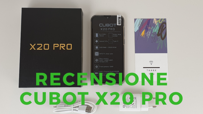 Recensione Cubot X20 Pro