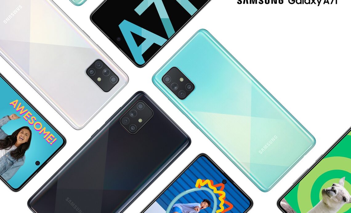 galaxy a71 5g uw specs