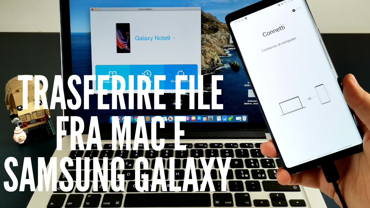 Come trasferire file e foto fra Mac e Samsung Galaxy