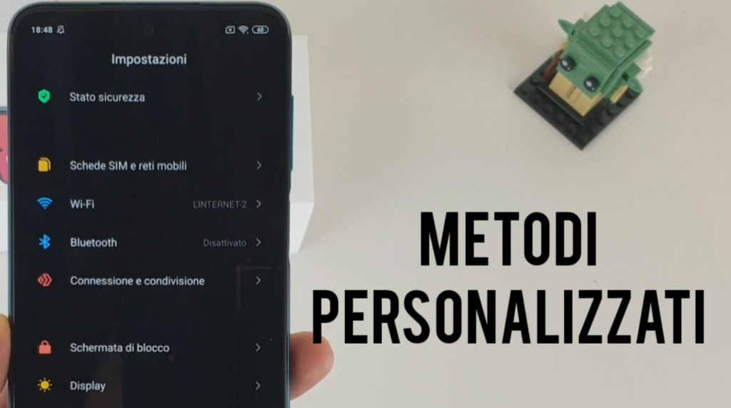 note 9s - miui 11 e miui 12- metodi personalizzati