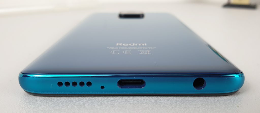 redmi note 9 -lato inferiore