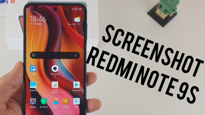 screenshot redmi note 9s