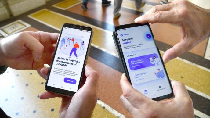 notifiche esposizione covid19 android