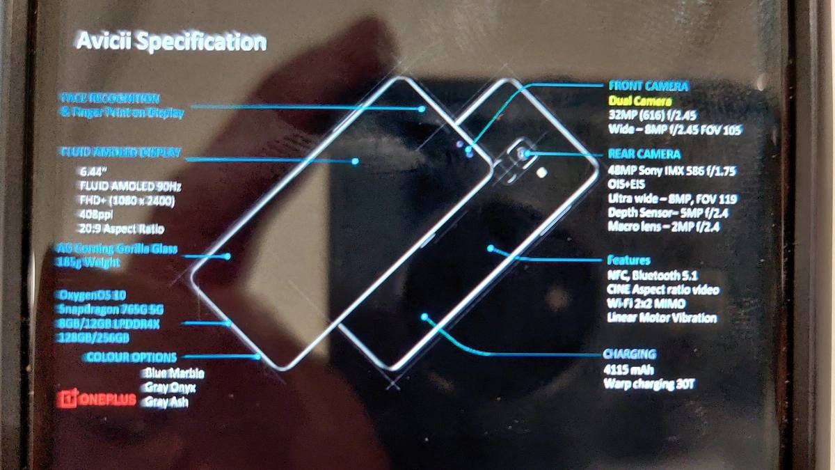 oneplus nord specifiche